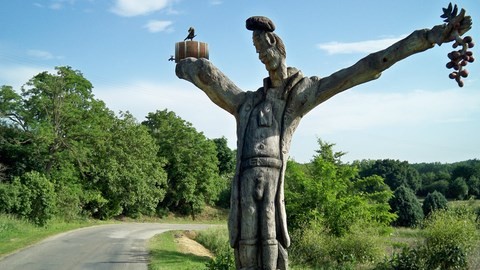 Fabas l'arbre sculpté