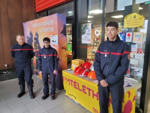 Le téléthon à Fronton le 6/12/25