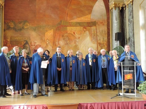 commanderie maitres vignerons de Fronton salle des illustres 2015