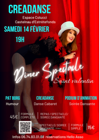 CASTELNAU D’ESTRETEFONDS : Soirée cabaret le 14/2
