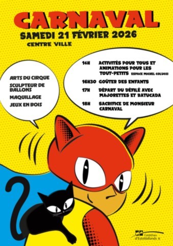 CASTELNAU D’ESTRETEFONDS : Carnaval le 21/2