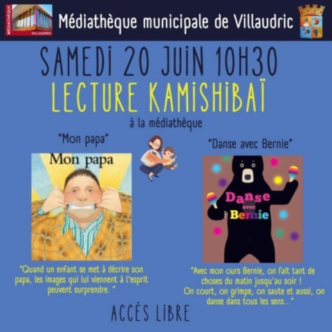 VILLAUDRIC : Kamishibaï le 20/6