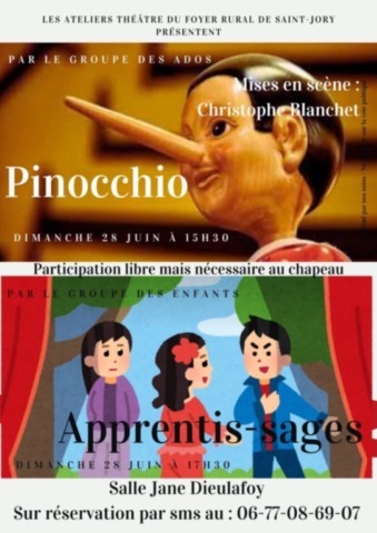 ST JORY : Théâtre le 28/6