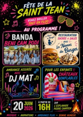 FRONTON : Fête de la St Jean le 20/6