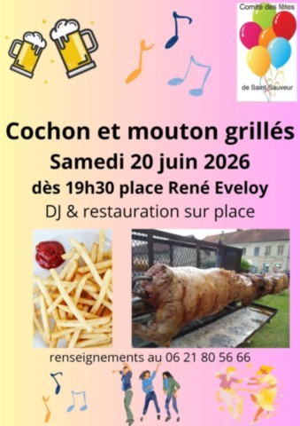 ST SAUVEUR : Animations le 20/6