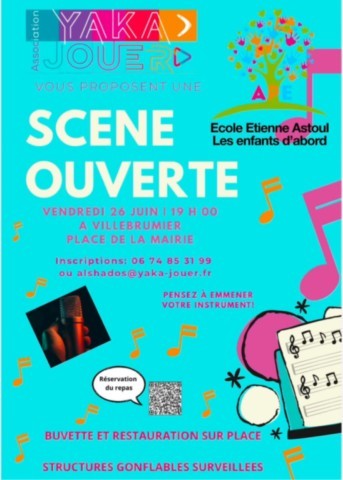 VILLEBRUMIER : Animations le 26/6
