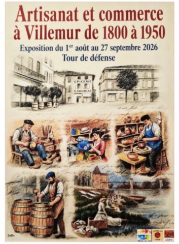 VILLEMUR sur TARN : Exposition du 1/8 au 27/9