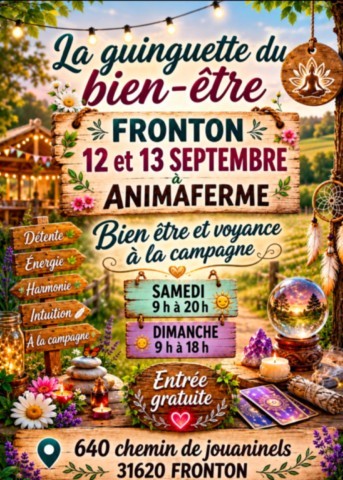 FRONTON : Bien être les 12 et 13/9