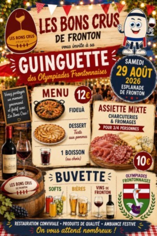 FRONTON : Olympiades le 29/8