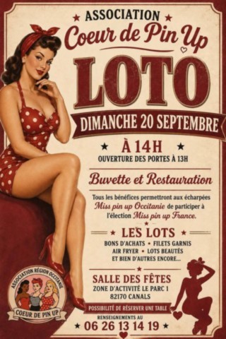 CANALS : Loto le 20/9