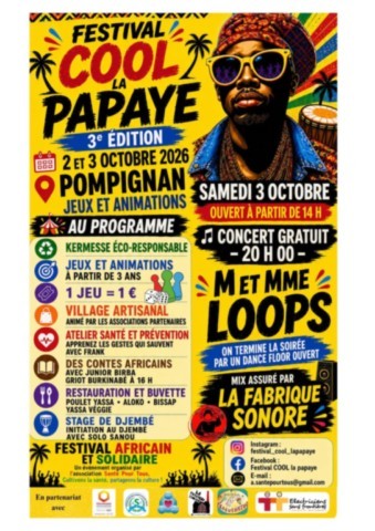 POMPIGNAN : Festival africain 2 et 3/10