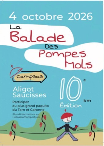 CAMPSAS : Animations le 4/10