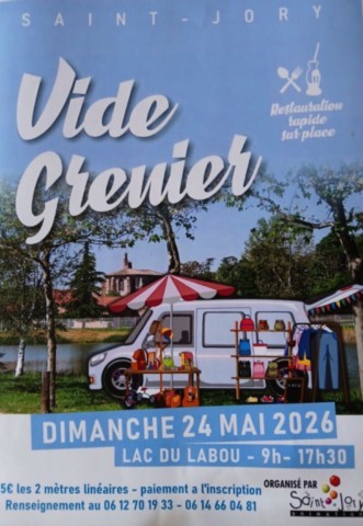ST JORY : Vide-greniers le 24/5