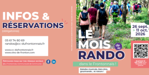 VILLENEUVE LES BOULOC : Balade nature le 26/9