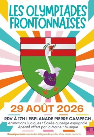 FRONTON : Olympiades le 29/8
