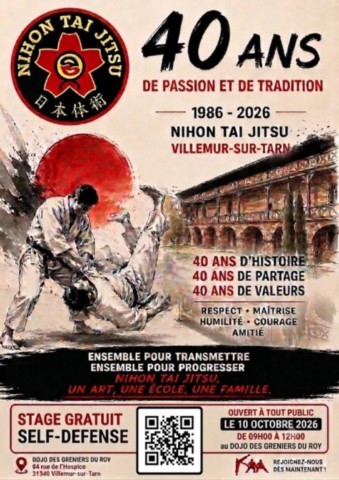 VILLEMUR sur TARN : Stage le 10/10