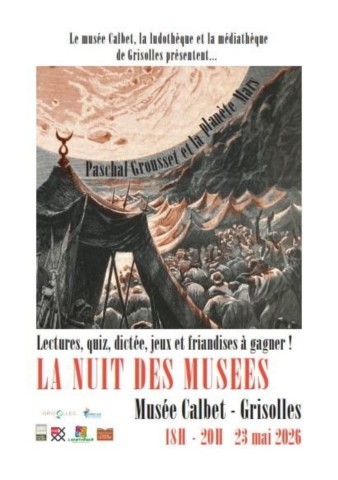 GRISOLLES : La Nuit des Musées le 23/5