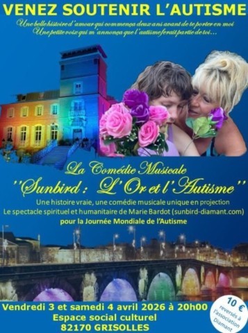 GRISOLLES : Comédie musicale les 3 et 4/4