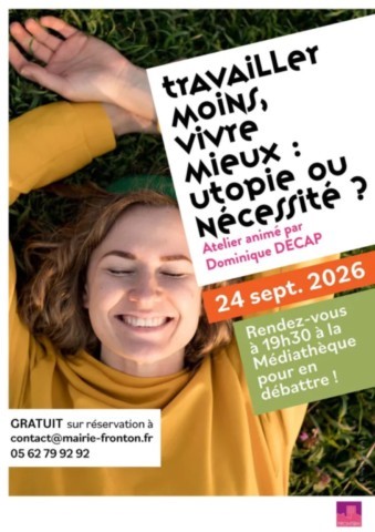 FRONTON : Atelier le 24/9