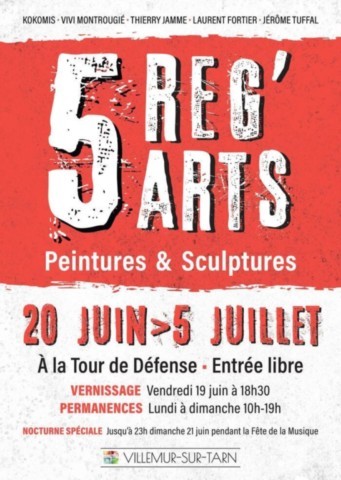 VILLEMUR sur TARN : Exposition du 20/6 au 5/7