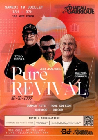 VILLEMUR sur TARN : Soirée le 18/7